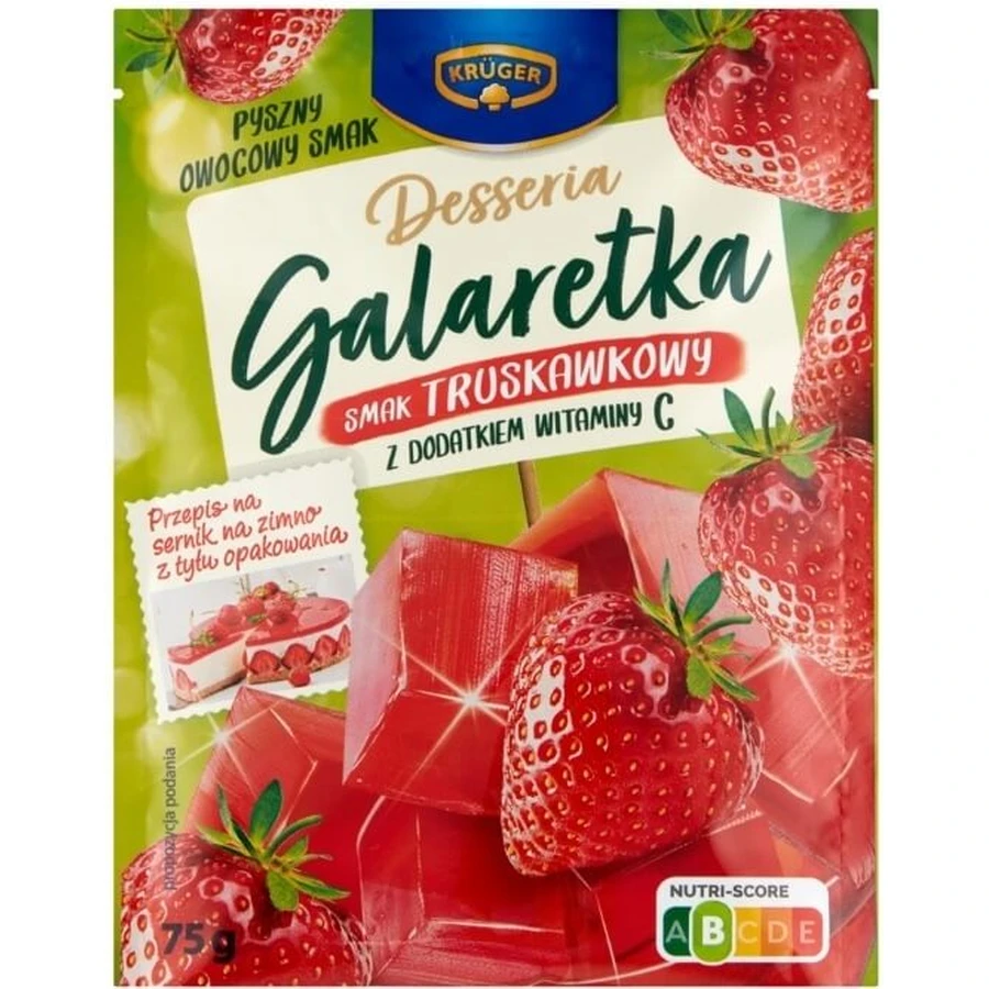 Kruger Desseria Gelee Erdbeergeschmack 70g