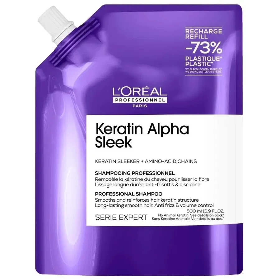 L'Oréal Keratin Alpha Sleek Smoothing Shampoo ...