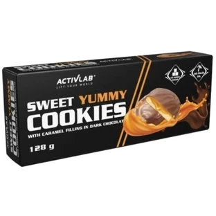 Activlab Sweet Yummy Cookies with caramel filling 128g