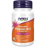 Now Foods Vitamina D3 5000IU 120 pastillas para chupar