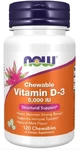 Now Foods Vitamin D3 5000IU 120 lozenges