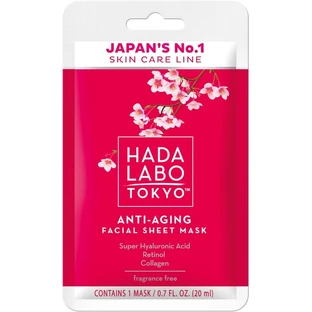 Hada Labo Tokyo RED Anti-Aging Sheet Mask im Beutel INT 20 ...