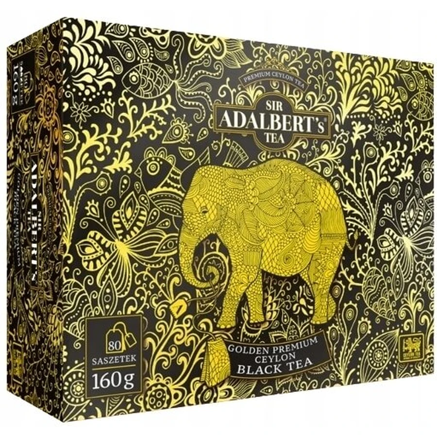ADALBERT'S Golden Prmium Black Tea 80 x 2 g