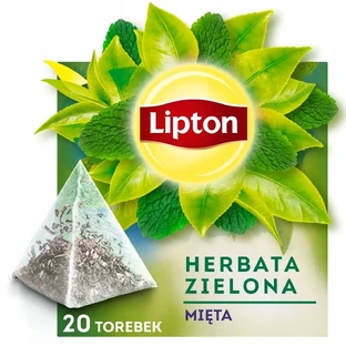 Té verde Lipton Green Intense Mint 20 bolsitas