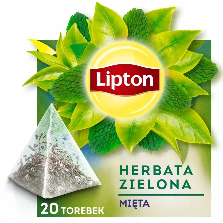Té verde Lipton Green Intense Mint 20 bolsitas