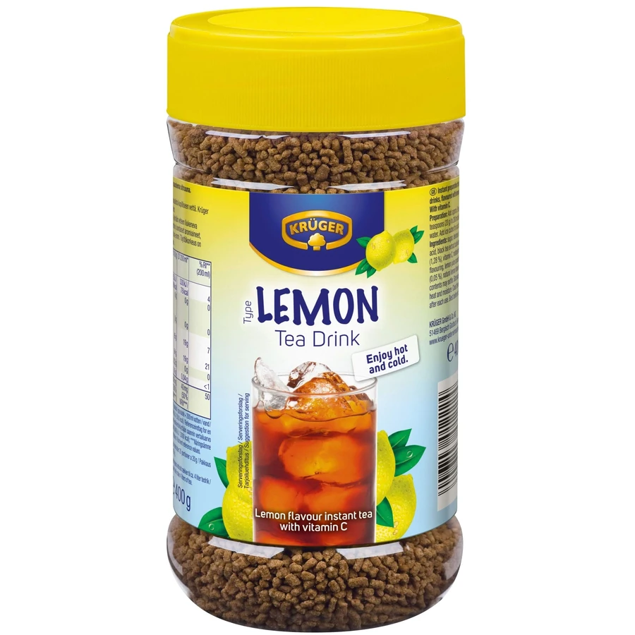 Kruger Instant drink tea Lemon granulated tea with ...