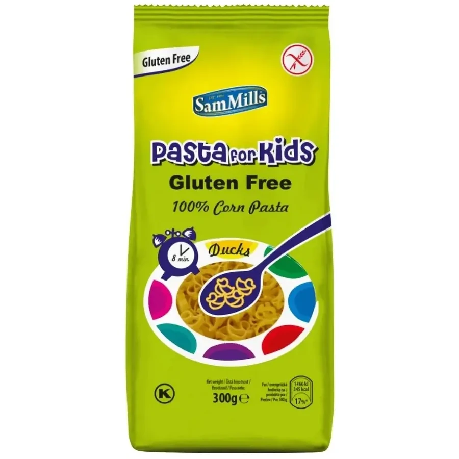 SamMills Pâtes de maïs sans gluten pour enfants ...