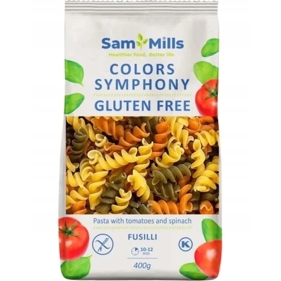 Sam Mills Gluten Free Pasta 3-Color Fusilli Swider ...