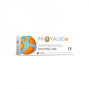 PROYAL H80, 80mg/4ml solution injectable d'acide hyaluronique pour infiltration, 1 seringue pré-remplie, La Vague