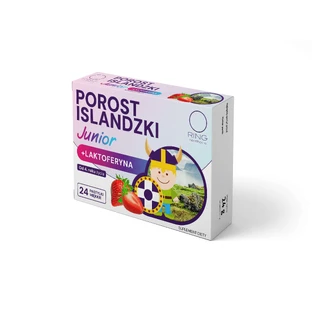 Ring Icelandic Lichen Junior + Lactoferrin 24 tablets