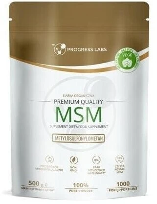 PROGRESS LABS MSM Organic Sulfur 500 g