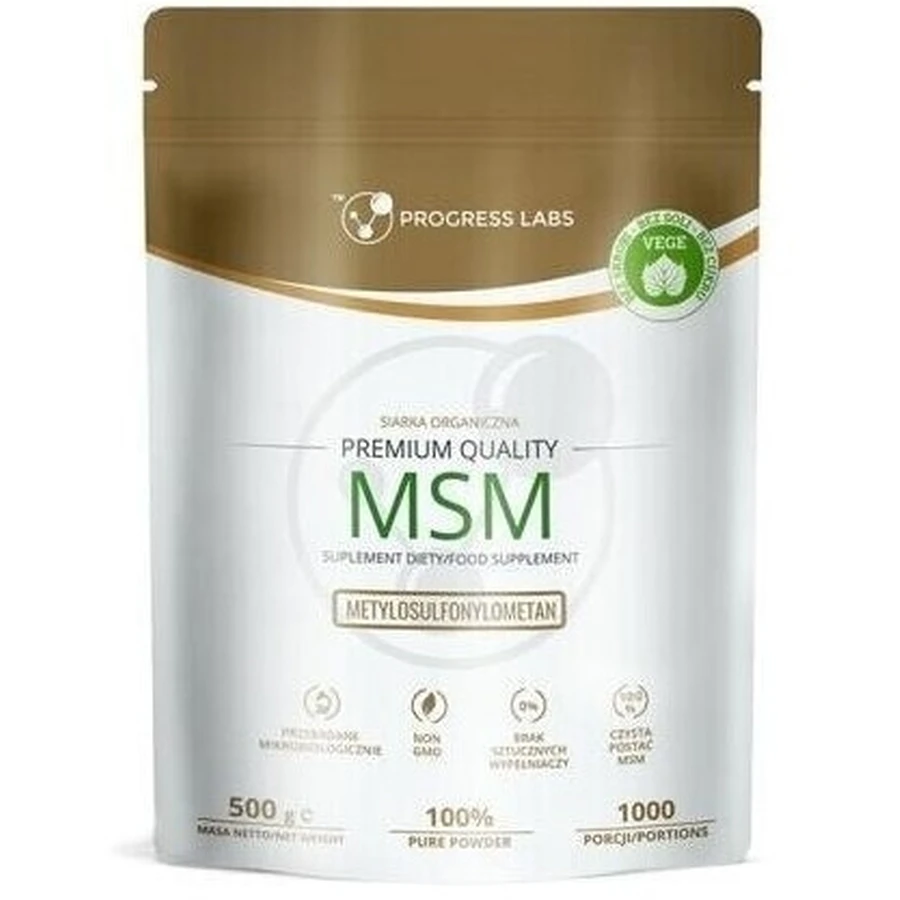 PROGRESS LABS MSM Organischer Schwefel 500 g