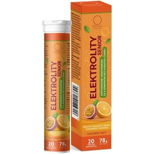 Ring Electrolytes Senior orange-maracuja 20 comprimés ...
