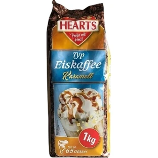 Coeurs Cappucino Café glacé Karmell 1 kg