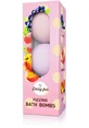 DELIA Dairy Fun Badekugeln Erdbeere, Heidelbeere, ...