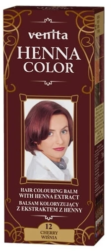 VENITA HENNA COLOR Herbal coloring lotion 12 Cherry 75 ...