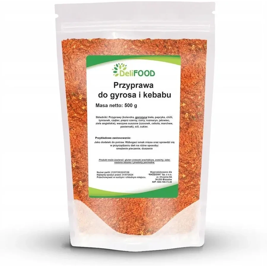 DeliFOOD Condimento para Gyros y Kebab 500 g