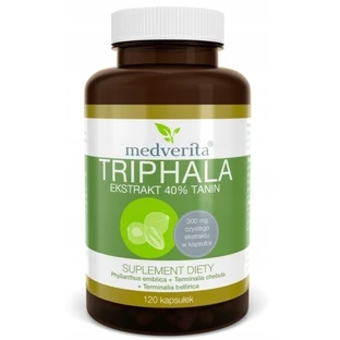 Medverita Triphala 300 mg 120 cápsulas