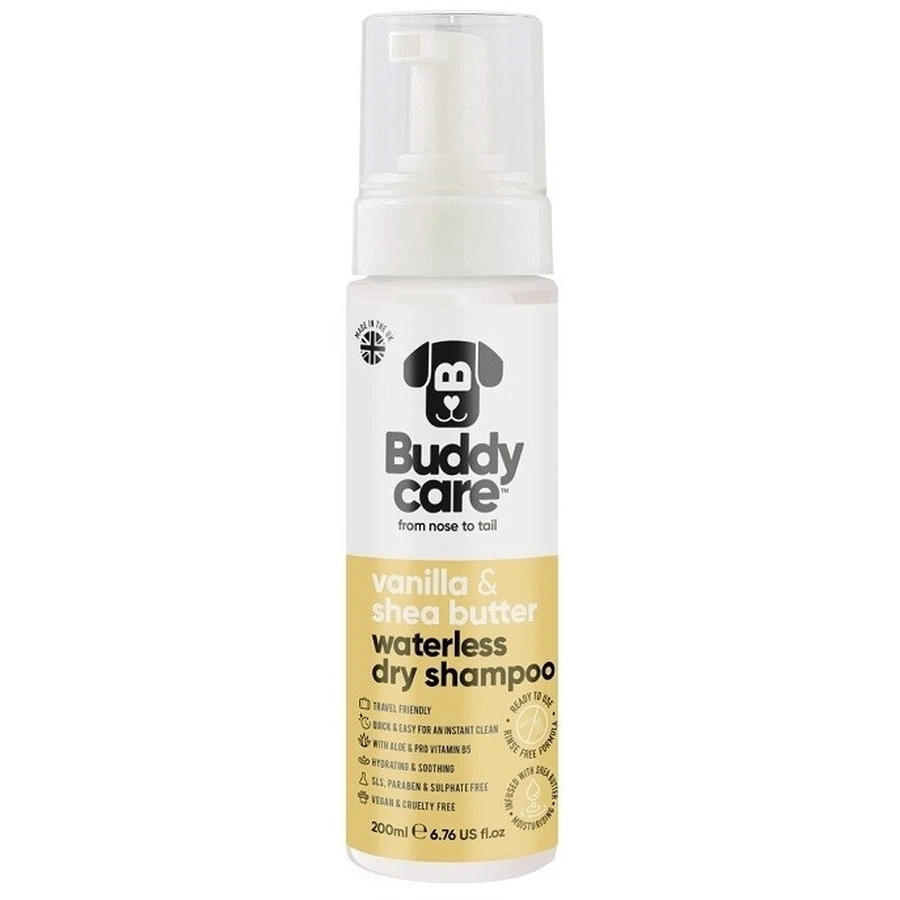 Buddycare Droogshampoo voor honden - schuim zonder ...
