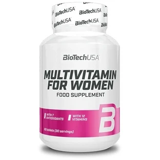 BioTech USA Multivitamine voor vrouwen 60 tabletten