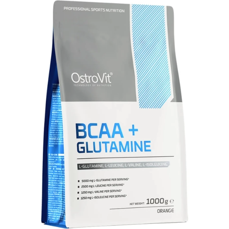 OstroVit BCAA + Glutamine sinaasappelsmaak 1000 g
