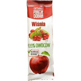 Pure Life Hojas de Fruta Manzana y Cereza Snack 16 g