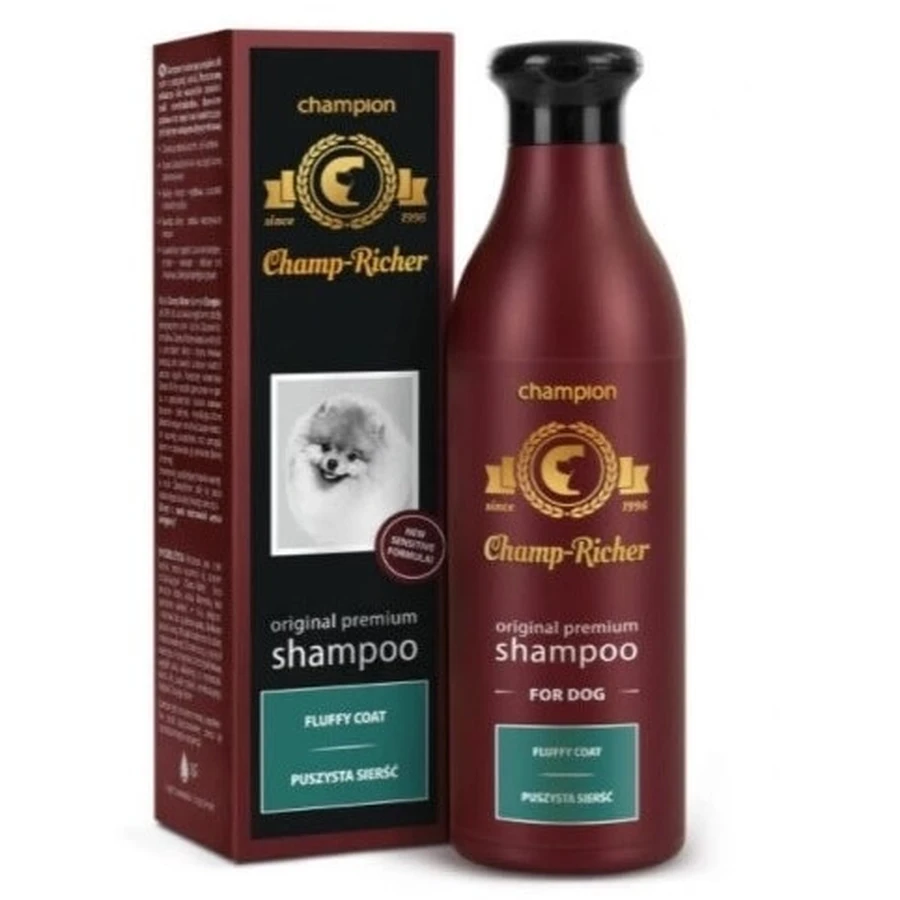 Champ-Richer Shampooing pour chiens à poils ras 250 ml.