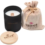 Sattva Candle Indian Rose și Mango Lumânare de soia 200ml