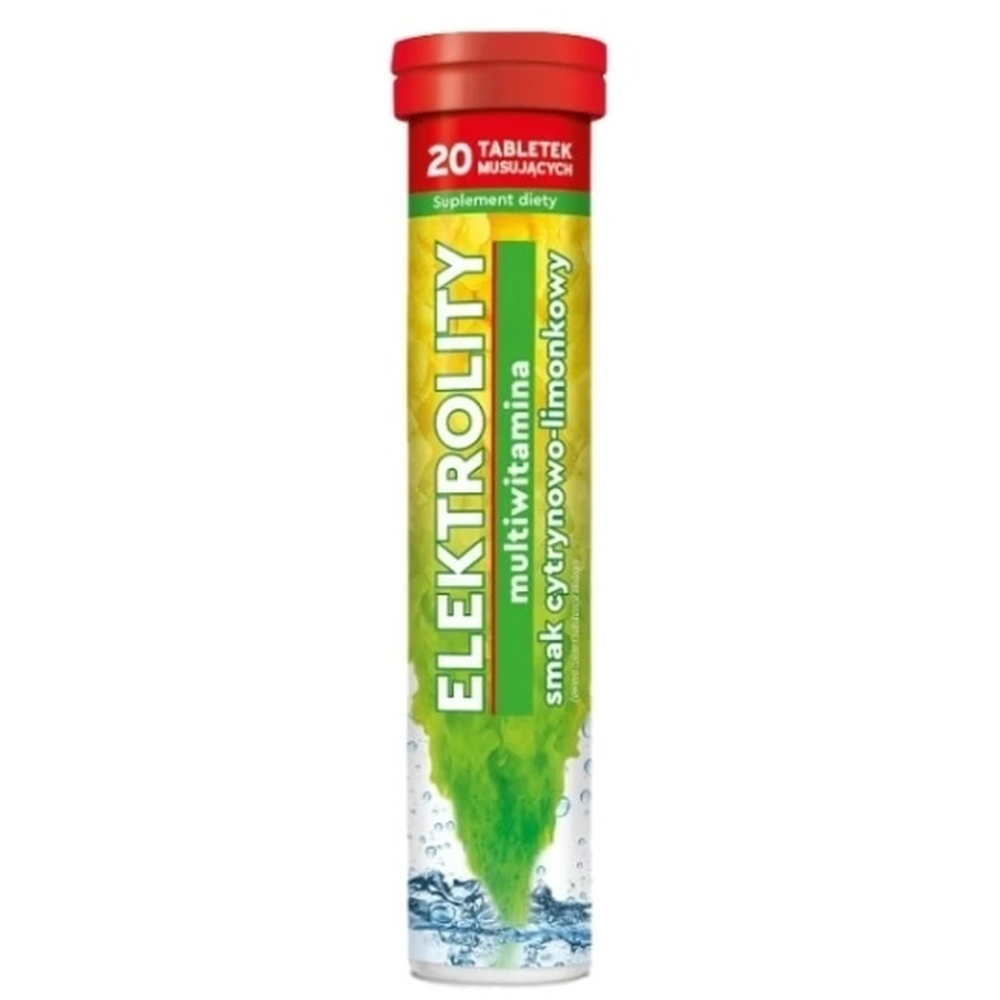 MBM Electrolytes Multivitamine aromatisé au citron ...