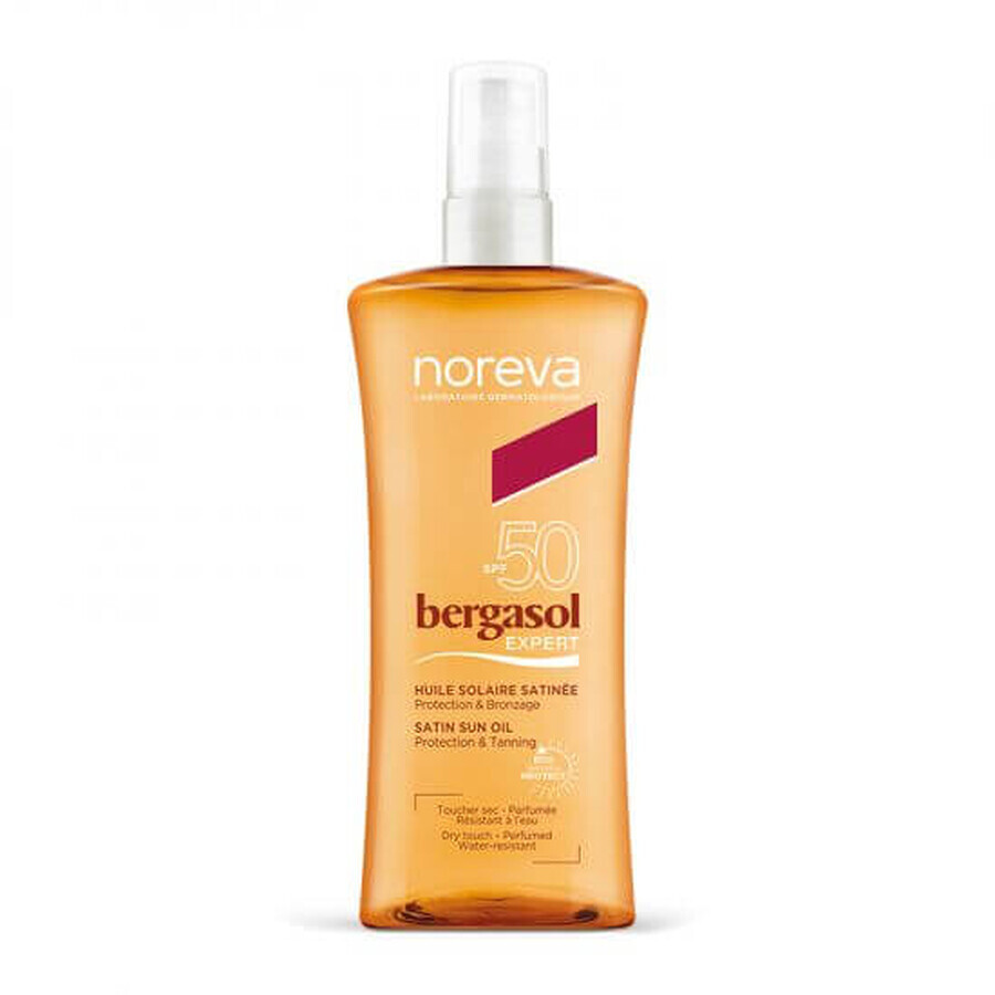 Buy Satin oil SPF50+ Bergasol Expert, 150 ml, Noreva Satin oil SPF50+ Bergasol Expert, 150 ml, Noreva