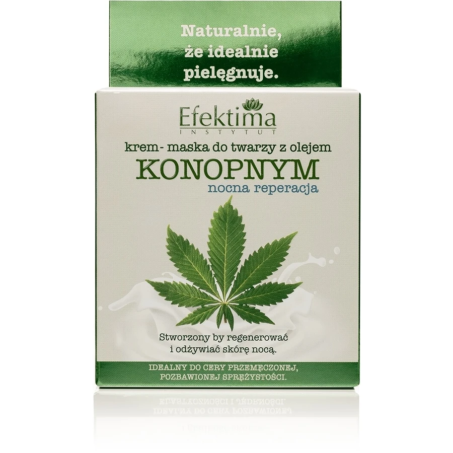 EFEKTIMA Face Cream-Mask with Hemp Oil for Night 50 ...