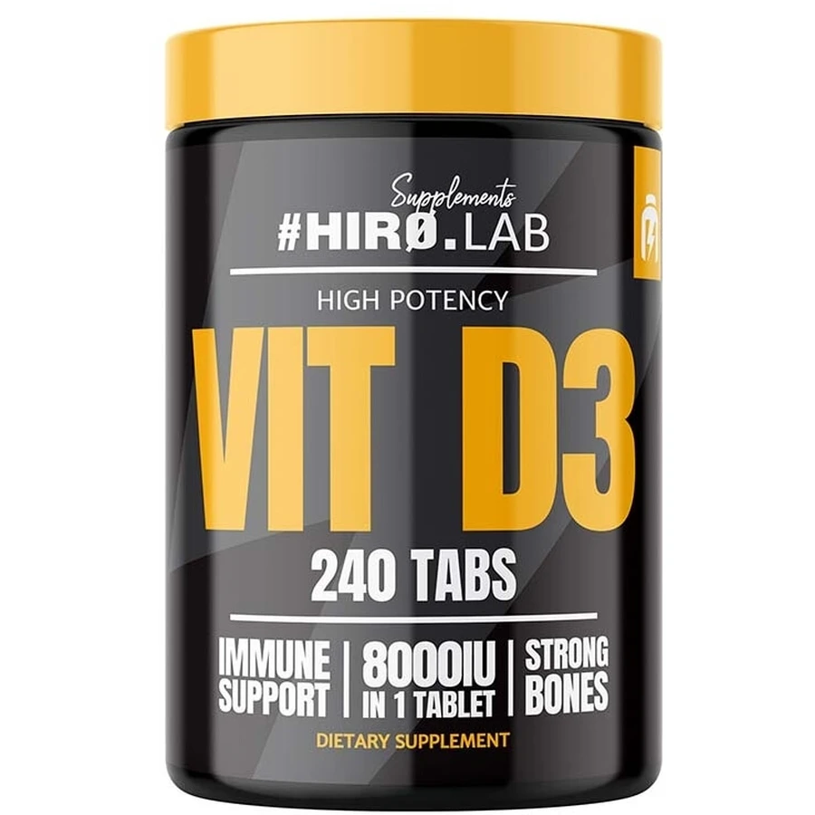 HIRO.LAB Vitamine D3 8000IU 240 tabletten