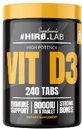 HIRO.LAB Vitamin D3 8000IU 240 tablets