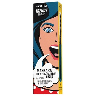 Venita Trendy Color 3-in-1 Mascara voor wimpers, wenkbrauwen en haar No. ...