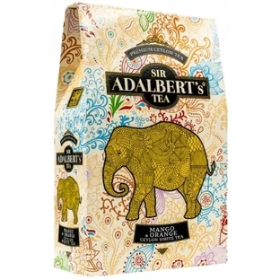 Adalbert's Mango & Sinaasappel Witte Bladthee 80g