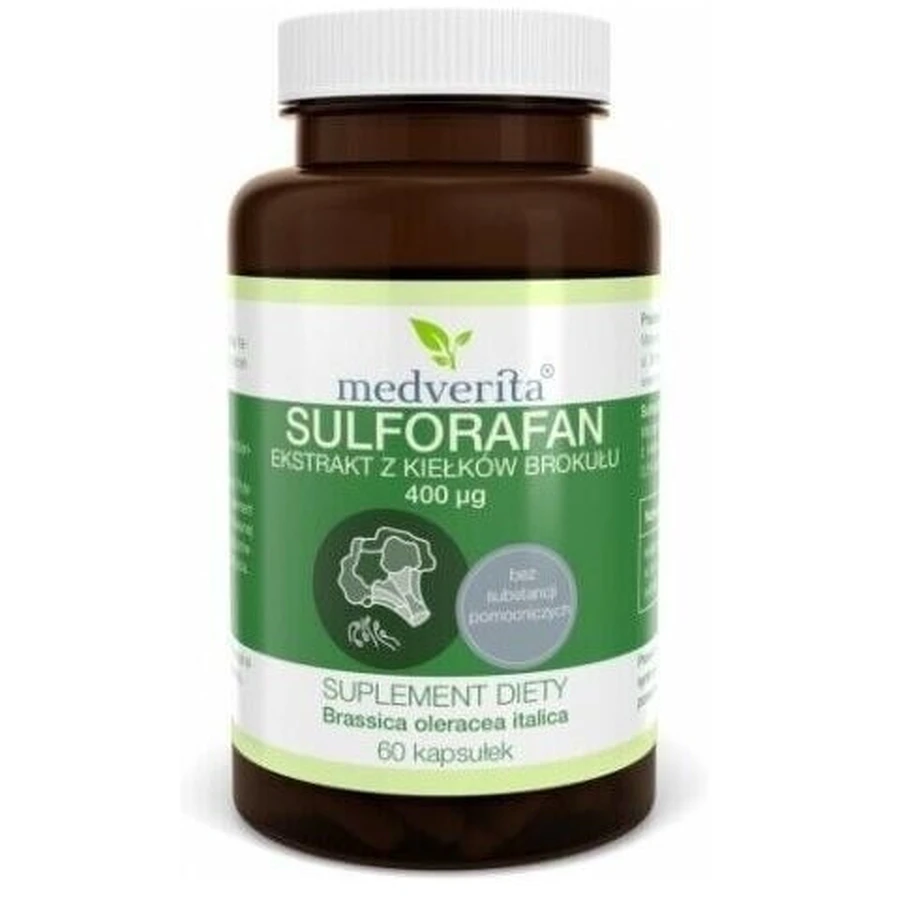 Medverita Sulforafan 400 ug 60 capsule