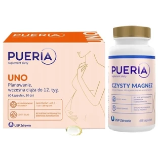 Pueria Uno 60 cápsulas + Pueria Magnesio Puro 60 cápsulas