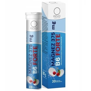 Ring Magnesium 375 mg B6 Forte 20 effervescent tablets