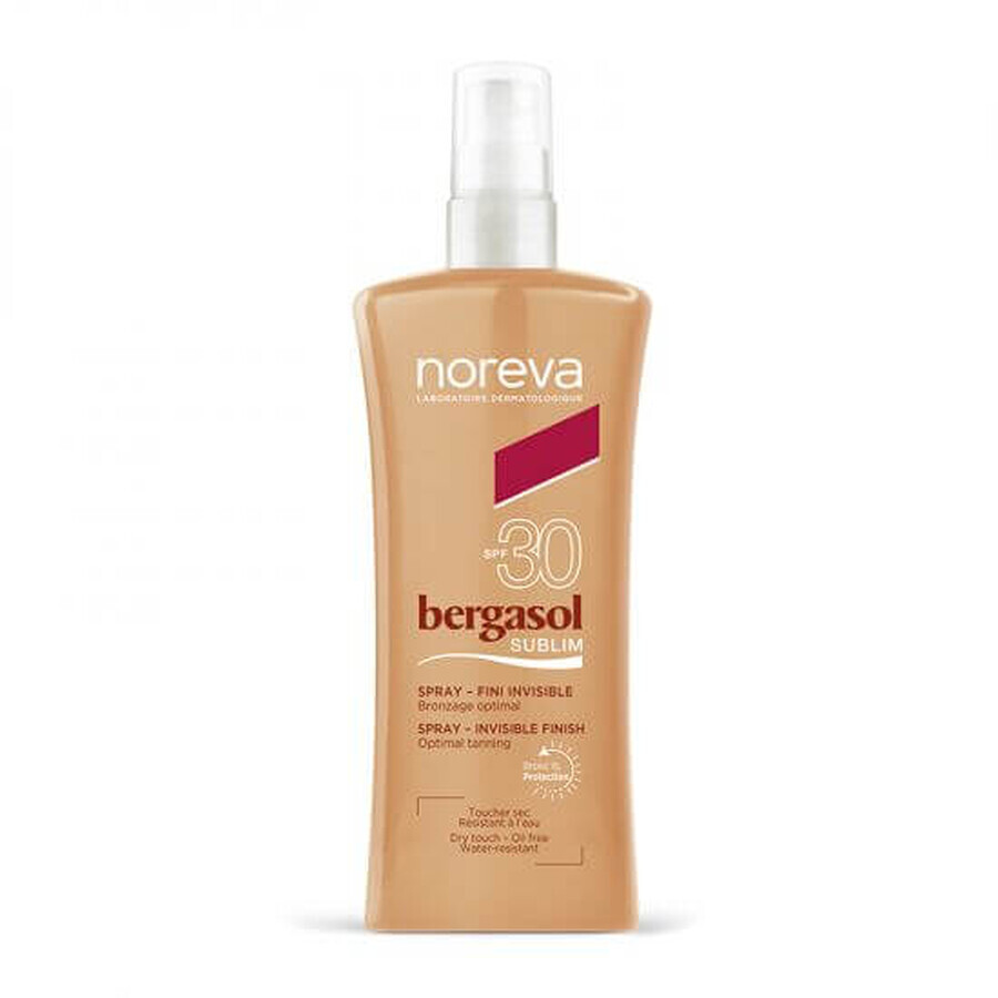 Buy Spray with invisible finish SPF30 Bergasol Sublime, 125 ml, Noreva Spray with invisible finish SPF30 Bergasol Sublime, 125 ml, Noreva