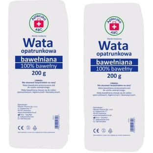 ABC First Aid Kit Pansement en coton 200 g Multi-pack × 2