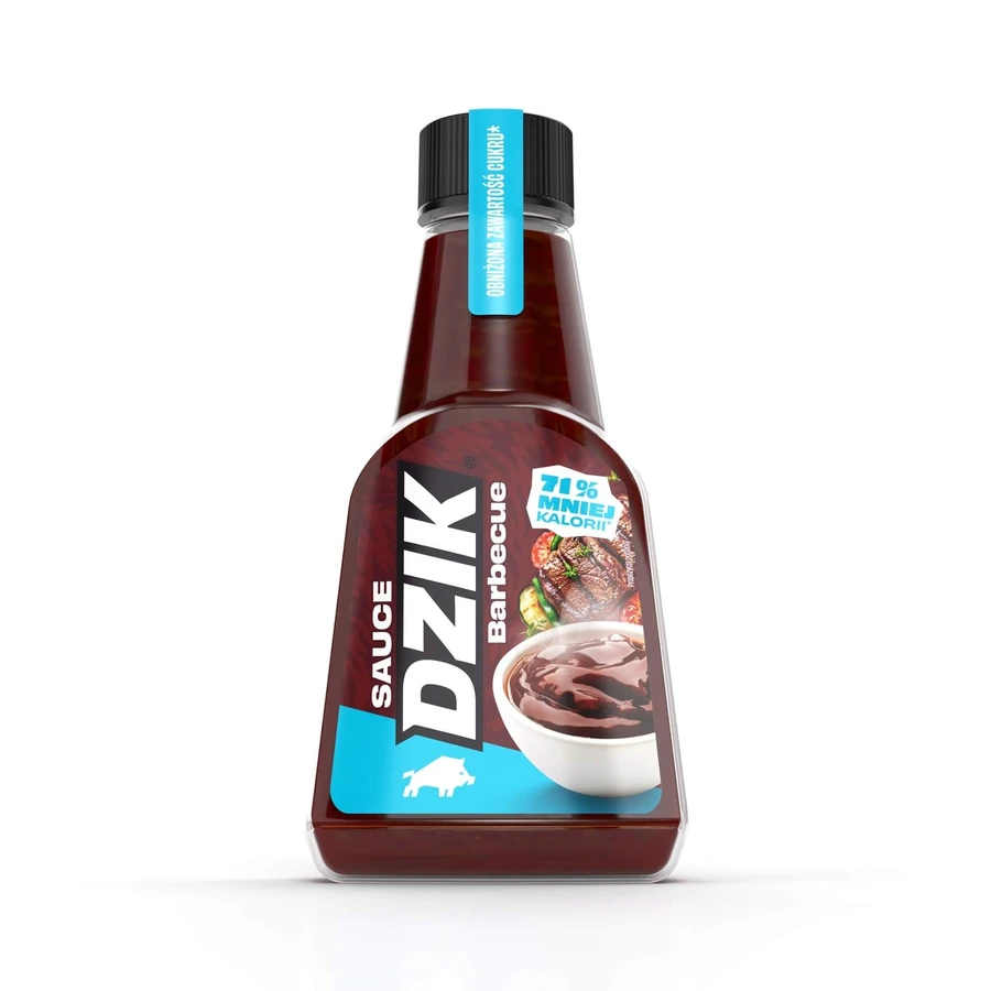 WK DZIK ZERO Barbecue Sauce 430g (Verfallsdatum 05.07.2026)