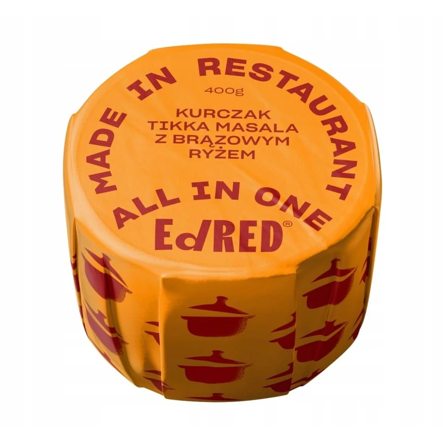 Ed Red Conserve Kip tika masala met zilvervliesrijst 400 g