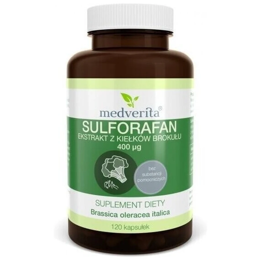 Medverita Sulforafan 400 ug 120 capsule