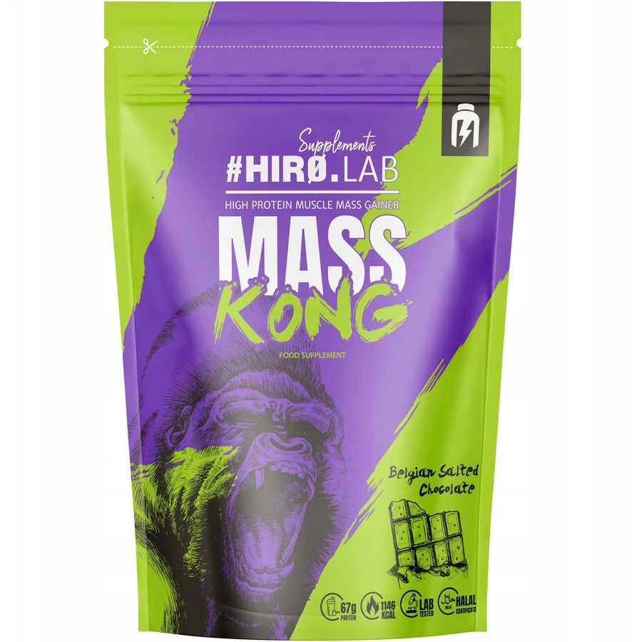 HIRO.LAB Mass KONG mit belgischem Salzschokoladengeschmack ...