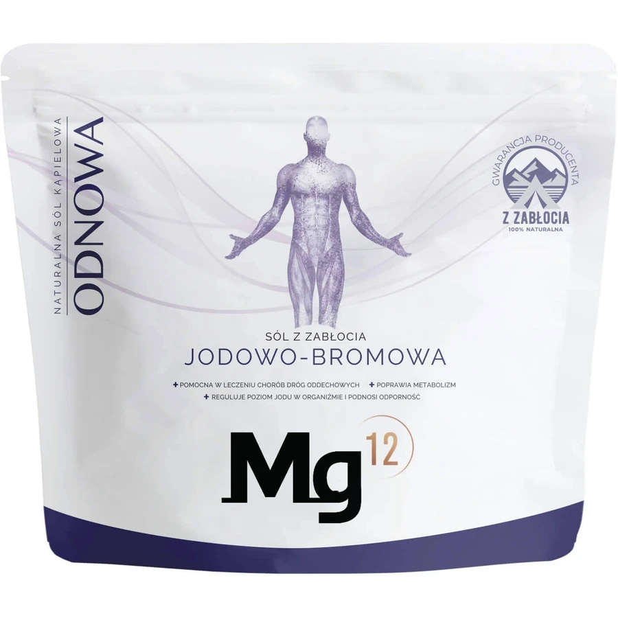 Mg12 ODNOWA Jod-Brom-Salz aus Zablocie 4kg