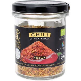Five Transformations Chili flakes sans gluten BIO 60 g