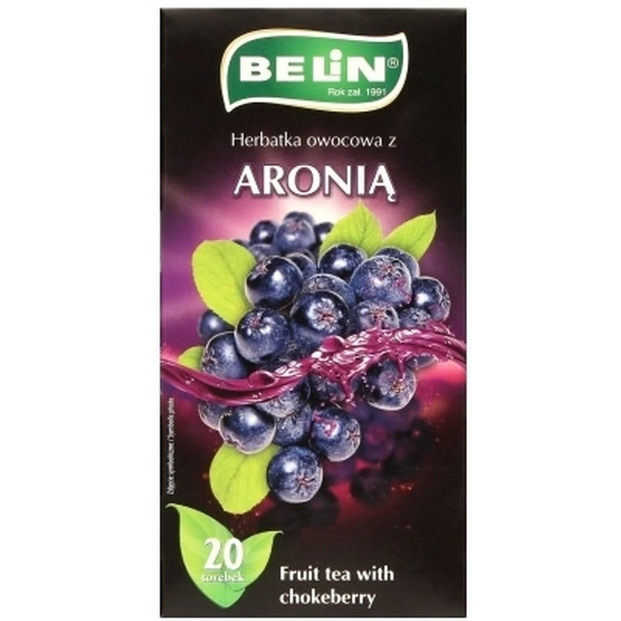 Belin Vruchtenthee Chokeberry 20 zakjes