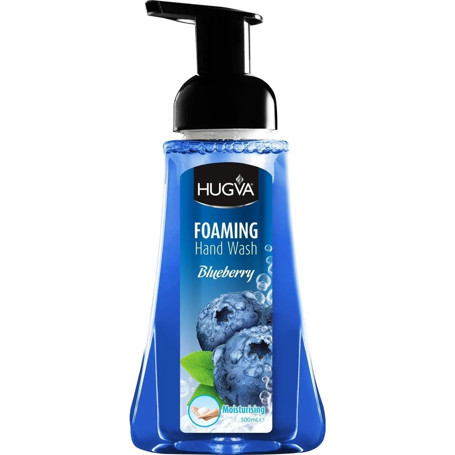 HUGVA Espuma Lavamanos Arándano 500 ml.