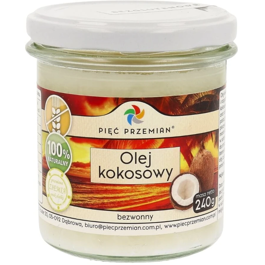Five Transformations Odorless coconut oil 240 g