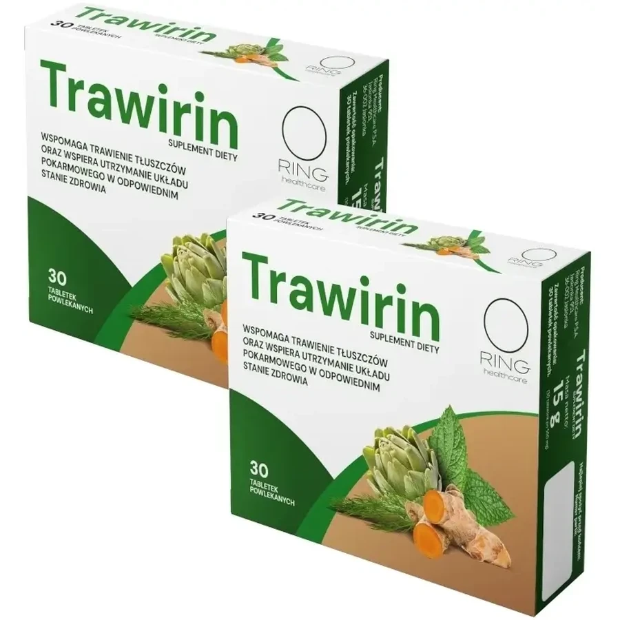 Ring Trawirin 30 tabletek Wielopak x 2: ceny i cechy